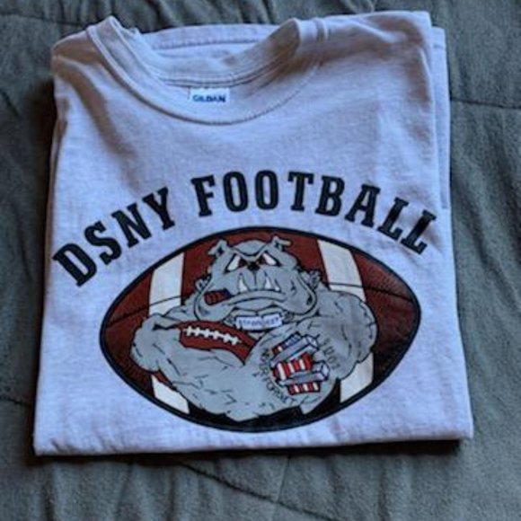 COPY - DSNY Football Tee Shirt 9-11-1 never forget - Picture 3 of 7
